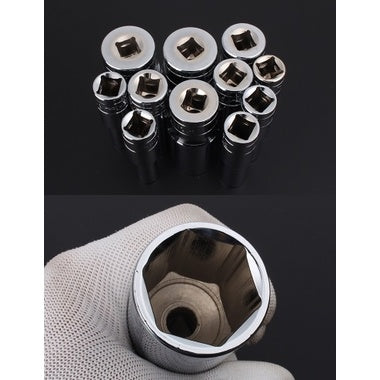 🔥พร้อมส่ง🔥TOUCHI ลูกบ๊อกซ์ยาว 6 เหลี่ยม ลูกบ็อก 1/2 นิ้ว  Hand Socket ลูกบล็อก ลูกบล็อคลูกบ๊อกซ์ ราคา/ชิ้น สินค้าในไทย