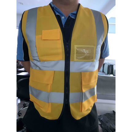 🔥พร้อมส่ง🔥เสื้อสะท้อนแสง เซฟตี้ จราจร safety vest สีเขียว/สี้ส้ม แบบเสื้อ และ แบบตาข่าย ราคา/ชิ้น สินค้าในไทย