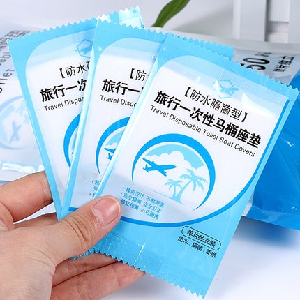 🔥พร้อมส่ง🔥แผ่นรอง นั่งฝาชักโครก ที่รองชักโครก แผ่นรองฝาชักโครก แผ่นรองนั่งอนามัย ผ้าคลุม ที่นั่งชักโครกแบบใช้แล้วทิ้ง