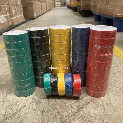 [พร้อมส่ง] เทปพันสายไฟรถยนต์ เทปติดรถยนต์ PVC Automotive และ PVC Electrical เทปพันสายไฟเทป PVC ยาว 20 เมตร ราคา/ชิ้น