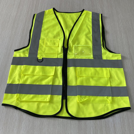 🔥พร้อมส่ง🔥เสื้อสะท้อนแสง เซฟตี้ จราจร safety vest สีเขียว/สี้ส้ม แบบเสื้อ และ แบบตาข่าย ราคา/ชิ้น สินค้าในไทย