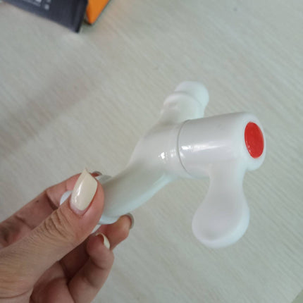 ไฟฉายความเร็วสูงต่อความร้อนสูงกันน้ำต่อกระเด็นหัวต่อต่อพลาสติก Water Tap PVC Washing Machine /White 50100057 50030009 50030008