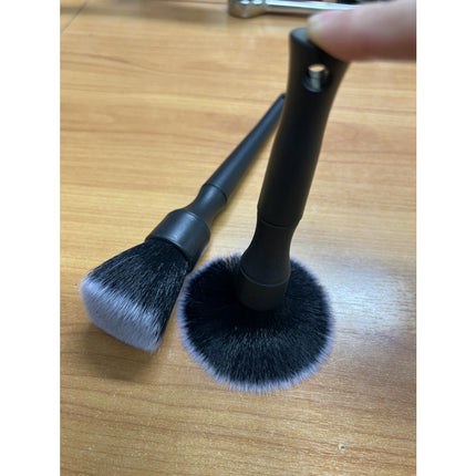 🔥พร้อมส่ง🔥แปรงปัดฝุ่น ทําความสะอาดคีย์บอร์ด แดชบอร์ด แปรงไมโครไฟเบอร์ ทำความสะอาดรถยนต์ ชุด/ 2ชิ้น สินค้าในไทย