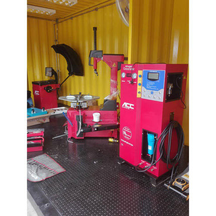 เครื่องเติมลม เครื่องเติมลมไนโตรเจน พร้อมถังลมบรรจุภายใน 80 ลิตร ยี่ห้อ ACCสินค้าในไทย