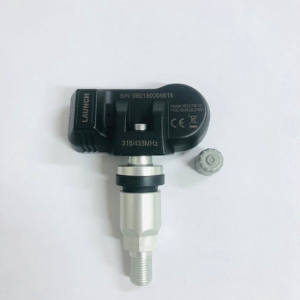 ชมลมยางคนที่วัดลมยางเครื่องในส่วนของวัดความดันลมยาง Launch LTR-01 433 315MHZ TPMS