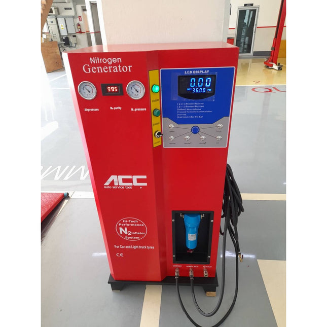 เครื่องเติมลม เครื่องเติมลมไนโตรเจน พร้อมถังลมบรรจุภายใน 80 ลิตร ยี่ห้อ ACCสินค้าในไทย