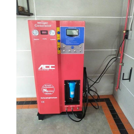 เครื่องเติมลม เครื่องเติมลมไนโตรเจน พร้อมถังลมบรรจุภายใน 80 ลิตร ยี่ห้อ ACCสินค้าในไทย