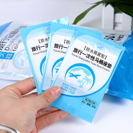 🔥พร้อมส่ง🔥แผ่นรอง นั่งฝาชักโครก ที่รองชักโครก แผ่นรองฝาชักโครก แผ่นรองนั่งอนามัย ผ้าคลุม ที่นั่งชักโครกแบบใช้แล้วทิ้ง