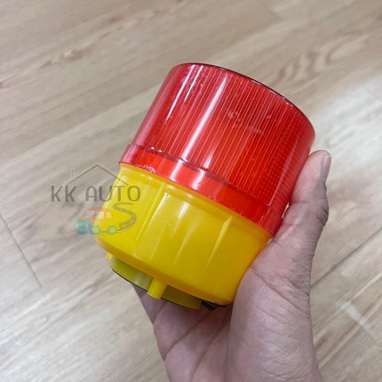 🔥พร้อมส่ง🔥ไฟฉุกเฉิน โซล่าเซล ไฟเตือนกรวยจราจร ฉุกเฉิน พลังงานเเสงอาทิตย์  มี 5 แบบ สินค้าในไทย