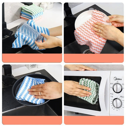 ผ้าขนหนู ผ้าเช็ดมือ ผ้าไมโครไฟเบอร์ หนานุ่ม ขนาด 25x25ซม. ซับน้ำได้ดี ผ้าเช็ดจาน ผ้าอเนกประสงค์ ราคา/ชิ้น