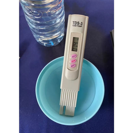 🔥พร้อมส่ง🔥TDS ปากกา วัดค่าสารละลายในน้ำ รุ่น TDS-3 - Cream ปากค่าวัดค่าน้ำ วัดค่าTDS พร้อมถ่าน