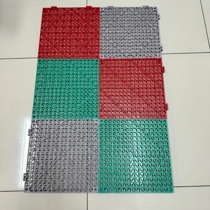 แผ่นกันลื่น แผ่นพื้นพลาสติก PVC เนื้อนิ่ม เหมาะสำหรับปูในห้องน้ำ ขนาด( 30 cm* 30cm* สูง 1.5cm) สินค้าพร้อมส่งในไทย