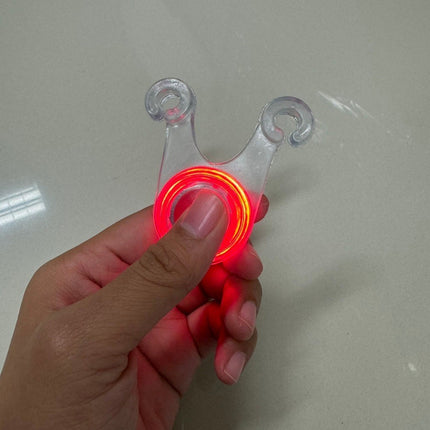 ไฟกระพริบ ซิลิโคน LED ไฟแขวน เชือกทาร์ปเต็นท์ กันเดินสะดุด สีเขียว,สีแดง อุปกรณ์กางเตนท์ กางเต้นท์ ราคา/ชิ้น