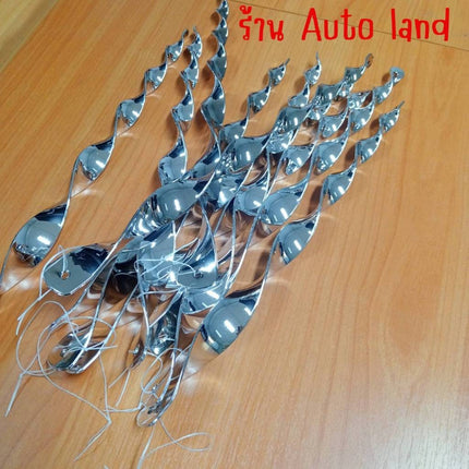 🚚พร้อมส่ง🚚แท่งสะท้อนแสงไล่นก แท่งเกลียวไล่นก สะท้อนแสง หนามกันนก โมบายไล่นก - ป้องกันนก แบบเกลียว ราคา/10ชิ้น