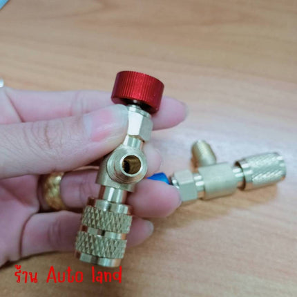 วาล์วนิรภัย เครื่องปรับอากาศ R410a R22 1/4 คอลโทรลวาล์ว เซฟตี้วาวล์น้ำยาแอร์ ป้องกันน้ำยาแอร์ฟู่ สินค้าในไทย