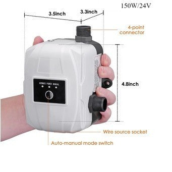🚚พร้อมส่ง🚚150W 24V ปั๊มเพิ่มแรงดันน้ำ ปั๊มน้ำบูสเตอร์ Booster Pump เพิ่มแรงดันน้ำอัตโนมัติ สินค้าในไทย