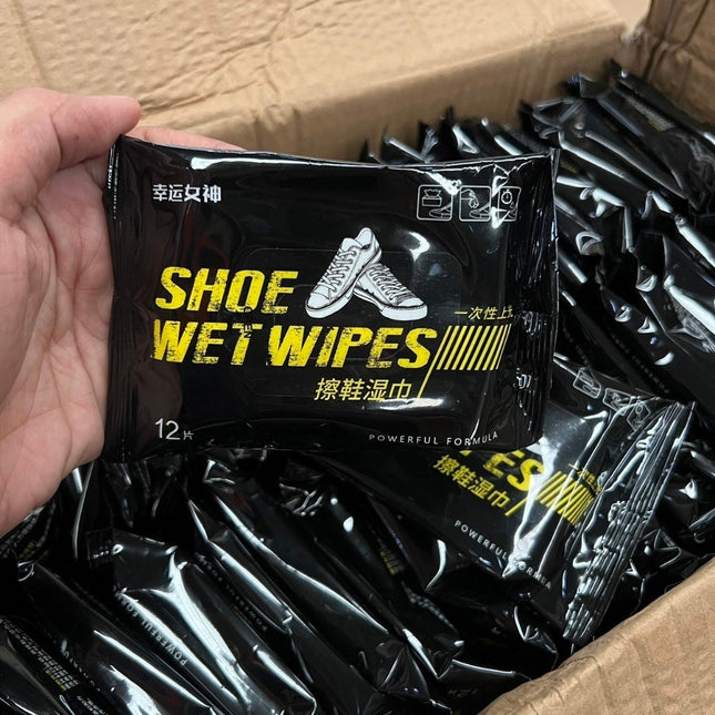 🚚พร้อมส่ง🚚แผ่นเช็ดทำความสะอาดรองเท้า ทิชชูเปียกเช็ด ขจัดสิ่งสกปรก ทำความสะอาดล้ำลึก สินค้าในไทย