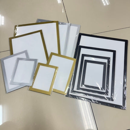 🚚พร้อมส่ง🚚ป้ายติดผนัง กรอบติดผนัง ป้ายพลาสติกติดผนัง กรอบโชว์ป้ายประกาศติดผนัง ขนาด ขอบแม่เหล็ก กรอบ เอกสาร