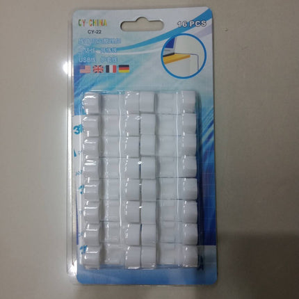 🚚พร้อมส่ง🚚คคลิปเก็บสายไฟ ตัวล็อกสายไฟ อุปกรณ์จัดระเบียบ คลิปจัดเก็บสายเคเบิ้ล สายชาร์จ USB  16/20ชิ้น สินค้าในไทย