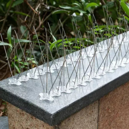 หนามกันนก กันนกเกาะ ยาวเส้นละ 50 ซม. กันนกพิราบ อุปกรณ์ไล่นก หนามไล่นก Bird Spikes