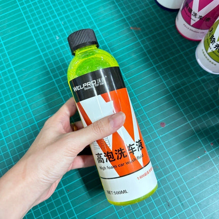 🔥พร้อมส่ง🔥น้ำยาล้างรถ น้ำยาเคลือบรถ น้ำยาขจัดคราบ โฟมล้างรถ สูตรเข้มข้น กลิ่นหอมไม่ทิ้งคราบ ขนาด 500ml สินค้าในไทย