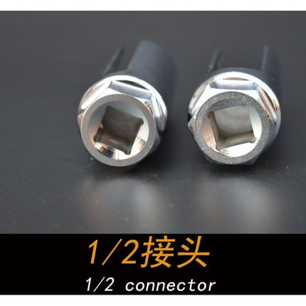 ลูกบล็อกถอดออกซิเจนเซ็นเซอร์ O2 sensor ลูกบล็อกถอดออกซิเจน เซ็นเซอร์ ตัวยาว สีเงิน 1/2 , สีดำ 3/8