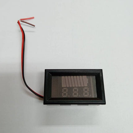 🔥พร้อมส่ง🔥แถบระดับไฟ ความจุแบตเตอรี่ เครื่องวัดแรงดันไฟฟ้า Battery Capacity Level Indicator Voltmeter LED DC 12V-72V