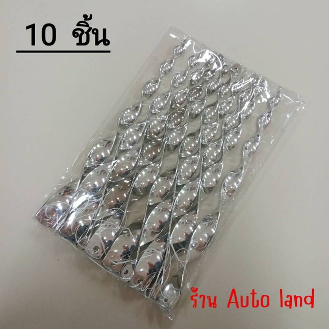 🚚พร้อมส่ง🚚แท่งสะท้อนแสงไล่นก แท่งเกลียวไล่นก สะท้อนแสง หนามกันนก โมบายไล่นก - ป้องกันนก แบบเกลียว ราคา/10ชิ้น