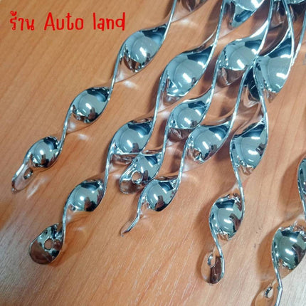 🚚พร้อมส่ง🚚แท่งสะท้อนแสงไล่นก แท่งเกลียวไล่นก สะท้อนแสง หนามกันนก โมบายไล่นก - ป้องกันนก แบบเกลียว ราคา/10ชิ้น
