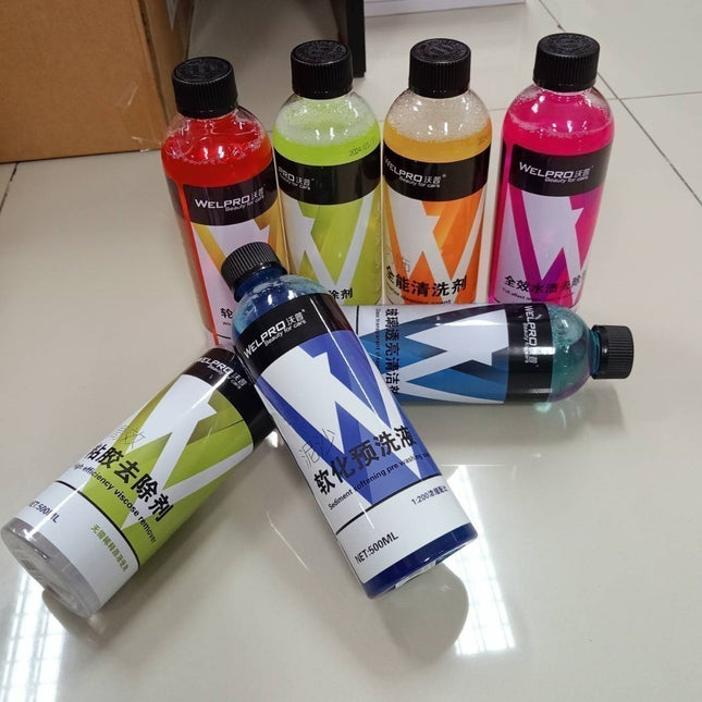 🔥พร้อมส่ง🔥WEL PRO น้ำยาทำความสะอาดห้องเครื่อง ทำความสะอาดเครื่องยนต์ คราบน้ำมัน คราบฝังแน่น 500ml/ น้ำยาดูแลรถ