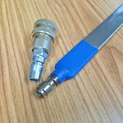 หัวฉีดล้างแผงรังผึ้งหม้อน้ำ แบบบางพิเศษ พร้อมข้อต่อตรง ยาว 60cm Water Tank Clean Tool