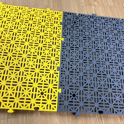 🚚พร้อมส่ง🚚แผ่นปูพื้นพลาสติก PVC รองกันลื่น แผ่นรองในห้องน้ำ ห้องครัวระเบียง แผ่นปูพื้น DIY ความหนา 3ซม.