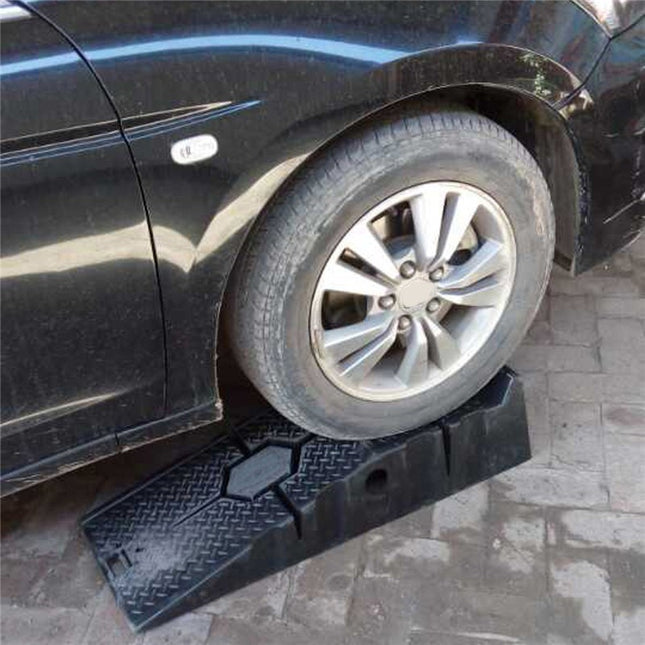 🔥พร้อมส่ง🔥Car Ramp รองล้อยกรถ แรมป์ แลมป์รองล้อรถ ทางลาด เบา พลาสติกแข็งแรง ราคา/คู่ สินค้าในไทย
