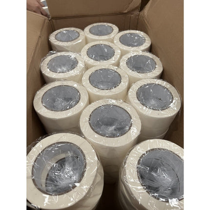 เทปกาว เทปย่น ฉีกได้ กระดาษกาวย่น เทปหนังไก่ เทปกาวหนังไก่ ราคา/ม้วน หลายขนาดให้เลือก ยาว 50 เมตร สินค้าในไทย