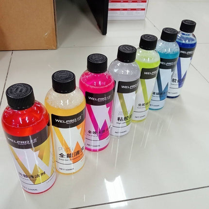 🔥พร้อมส่ง🔥WEL PRO น้ำยาทำความสะอาดล้อ ดุมล้อ ยางรถยนต์ กำจัดสนิม ผงเหล็ก คราบน้ำมัน 500ml/ น้ำยาดูแลรถ