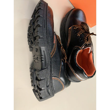 รองเท้าเซฟตี้  PU safety shoes รองเท้าแรงงาน รองเท้า คุณภาพสูง ไซส์ 39-44  สีดำ สินค้าในไทย