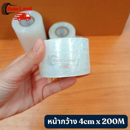 🔥พร้อมส่ง🔥เทปพันกิ่งไม้ พลาสติกยืด ฟิล์มยืดพันพาเรท เกรด A กว้าง 4 6 10 cm. หนา 20 ไมครอน สินค้าในไทย