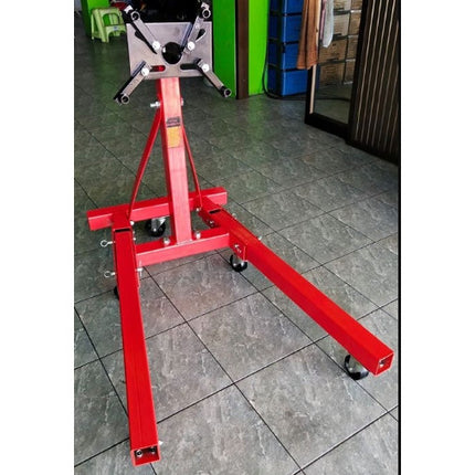 แท่นประกอบเครื่องยนต์ หมุนได้ 360 องศา Engine Support รับน้ำหนักได้ 2000 ปอนด์  สามารถพับเก็บได้ แท่นย ขาตั้งซ่อมเครื่อ