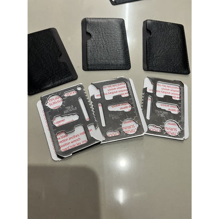 การ์ด การ์ดอเนกประสงค์ Multitool 11 in 1 ขนาดบัตร ATM SP สแตนเลส พกพาสะดวก ใช้งานง่าย สินค้าในไทย