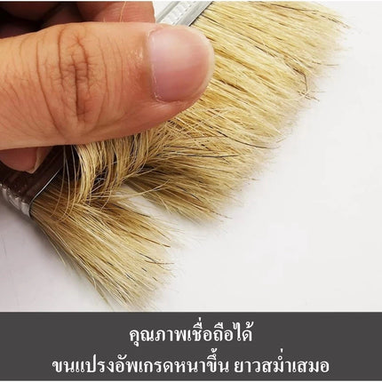 🔥พร้อมส่ง🔥แปรงทาสีบ้าน แปรงทาสี ขนแน่น ขนหนา ขนไม่หลุดง่าย ล้างแล้วนำไปใช้ใหม่ได้ ขนาด 2'' 3'' และ 4'' สินค้าในไทย