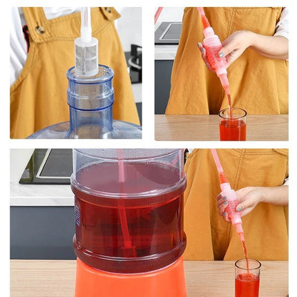 🔥พร้อมส่ง🔥กาลักน้ำ Siphon เกรดอาหาร ยาว 1.8 เมตร สําหรับทําเบียร์ ไวน์ กาลักน้ำ ใช้ กรองแยกตะกอนไวน์