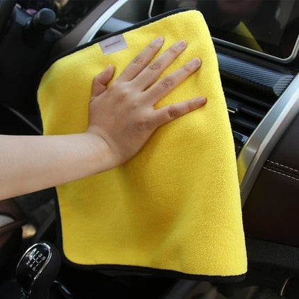 🚚พร้อมส่ง🚚ผ้าไมโครไฟเบอร์ ขนาดใหญ่ 30×60 cm ผ้าอเนกประสงค์ ผ้าเช็ดทำความสะอาด ผ้าเช็ดรถ 3D ในไทย