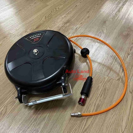 🚚พร้อมส่ง🚚โรลสายลม ตลับเก็บสายลม โลวม้วนสายลม โลวม้วนสาย โลวน้ำ ดึงเก็บอัตโนมัติ สายยาว 10 เมตร แบบติดผนัง สินค้าในไทย
