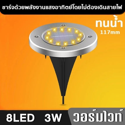 🚚พร้อมส่ง🚚ไฟปักสนาม ไฟโซล่าเซลล์ สไตล์ญี่ปุ่น ตกแต่งสวน หน้าบ้าน LED ไฟทาง โคมไฟโซล่าเซลล์ ไฟโซล่าเซลล์ Solar cell