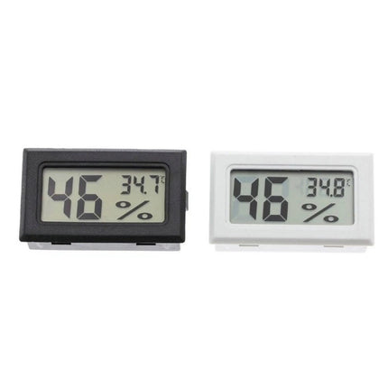 🔥พร้อมส่ง🔥เครื่องวัดอุณหภูมิ แบบพกพา กันน้ำสําหรับตู้เย็น ตู้แช่ LCD Digital วัดความชื้น มีถ่านพร้อมใช้ สินค้าในไทย