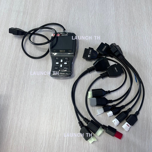 เครื่องวิเคราะห์ปัญหารถมอเตอร์ไซด์ MST T2  สามารถใช้กับรุ่น Honda,Yamaha,Suzuki