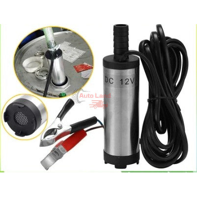🔥พร้อมส่ง🔥ปั๊มไฟฟ้า ปั๊มจุ่มไฟฟ้า 12V DC แบบพกพาสำหรับสูบน้ำมันดีเซลปั๊มถ่ายเทน้ำปั้มน้ํา 12v ปั้มน้ำมันไฟฟ้า ปั้มน้ำ