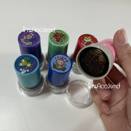 ตราปั๊มหมึกใน (6 ลาย) คนปั้ม ตราปั๊มรางวัลปั้มจีน ตราปั๊มการศึกษาที่ปั้ม พร้อมส่งในไทย 50940016