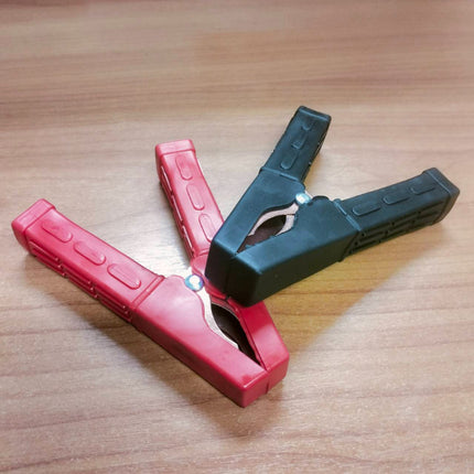 คลิป ปากจระเข้ ตัวหนีบ ปากจระเข้ คลิปหนีบ ที่คีบแบตเตอรี่ หัวคีบแบต Alligator clip ปากคีบ ปากคีบแบตเตอรี่ ปากคีบดำแดง