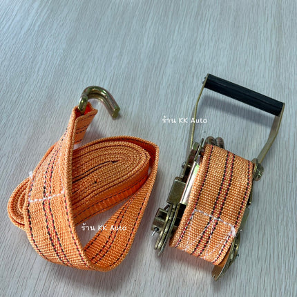 เข็มขัดรัดของ สายรัด รัดมอเตอร์ไซต์ หน้ากว้างขนาด 5 ซม. มีสีเดียว